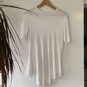 Basic by Priv Short Sleeve Ribbed Tee